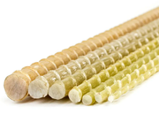 Стеклопластиковая арматура зеленая, D= 2-40 мм, L= 0,2-100 м, Мерность: бухта; м/д; н/д