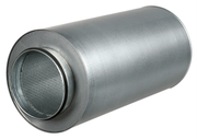Шумоглушитель для круглых воздуховодов 160, D2= 100-1250 мм, Тип: трубчатый; пластичный, Маркировка: ГТК, - фото 1 - id-p114705308