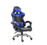 Игровое кресло GLOBAL Game SF Black blue без подножки для ног