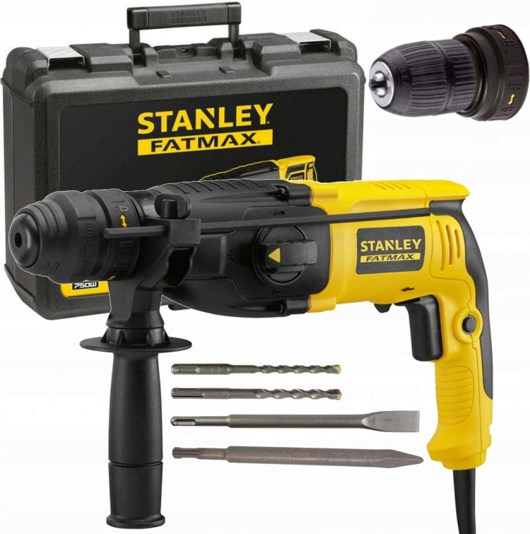 STANLEY, SFMEH210K, Перфоратор FatMax SDS-Plus 800 Вт, 2.4 Дж