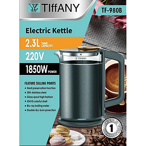 Электрический чайник TIFFANY YL-980 черный