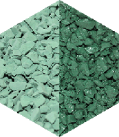 Резиновая крошка EPDM Темно-зеленый
