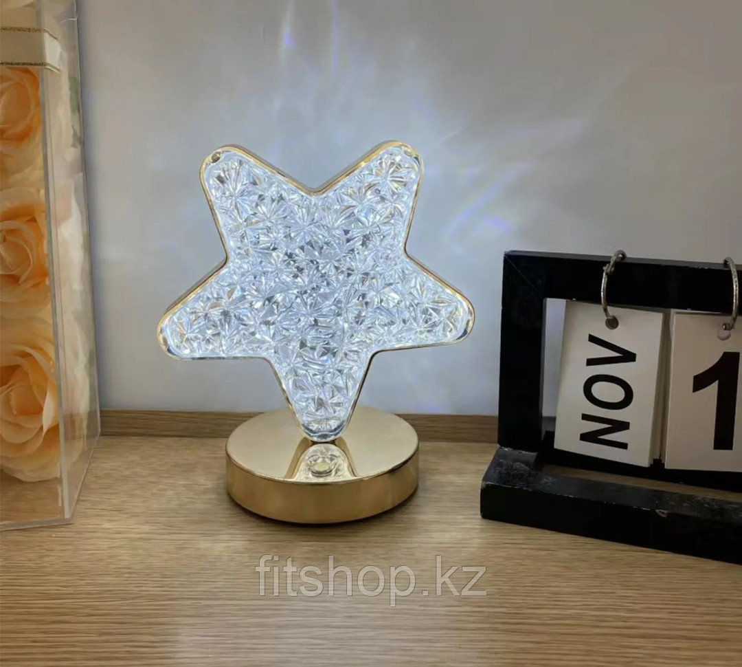 Лампа-ночник аккумуляторный от USB Creative Table Lamp Star с сенсорным переключателем