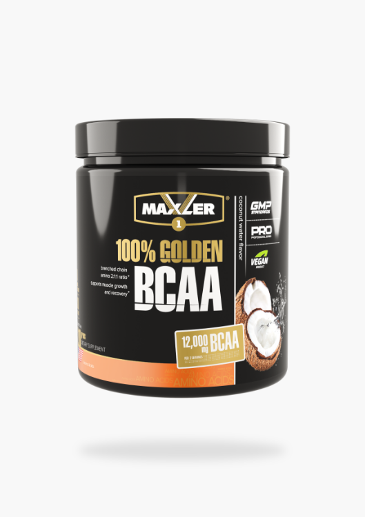 100% Golden BCAA Кокосовая вода Банка 210г - фото 1 - id-p114710341