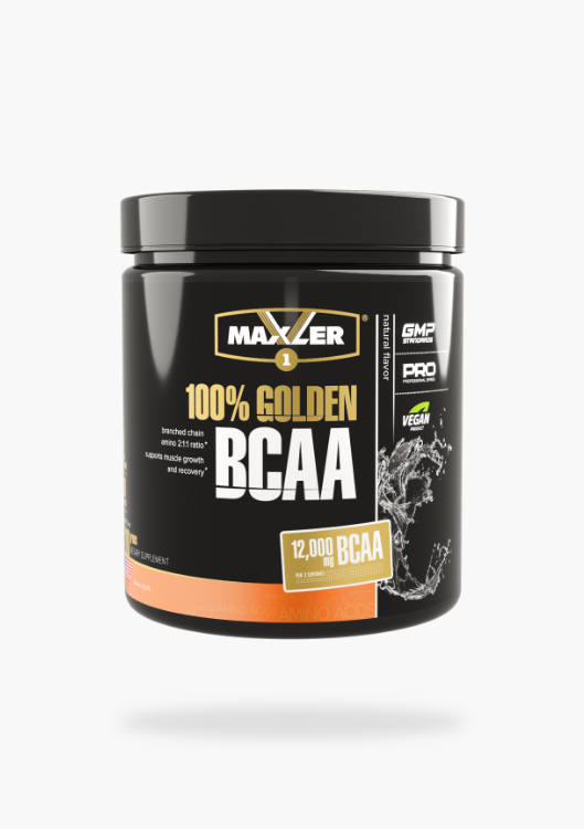 100% Golden BCAA Натуральный Банка 210г