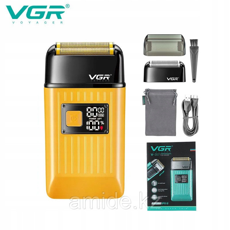 Электро бритва шейвер VGR,V-357(в двух цветах) - фото 5 - id-p114710645