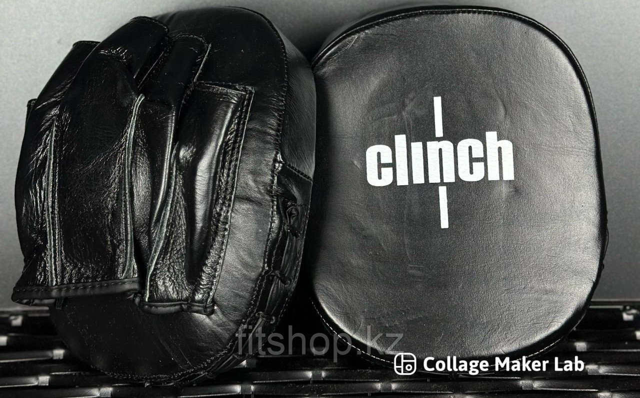 Лапы для бокса Clinch  (Натуральная кожа)