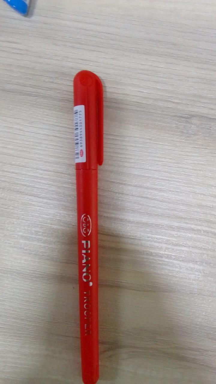 Ручка шариковая красная Pianc - фото 1 - id-p114710720