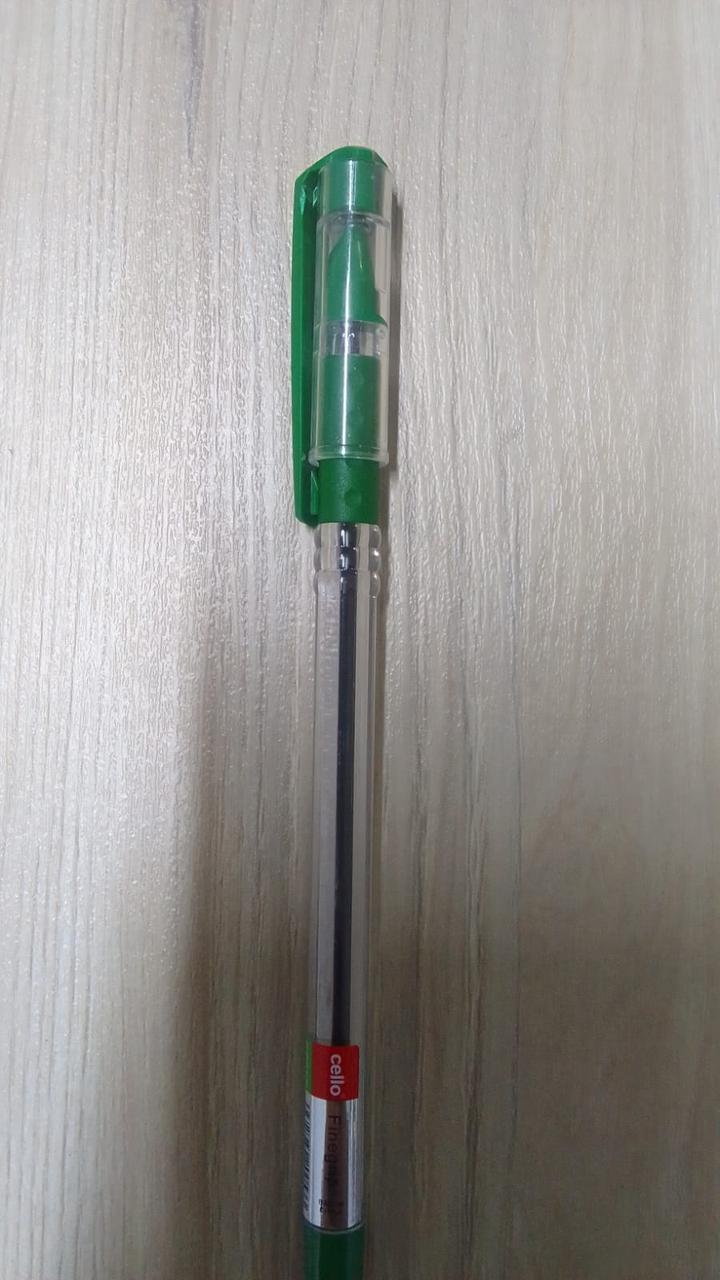 Ручка шариковая зеленая - фото 1 - id-p114710755