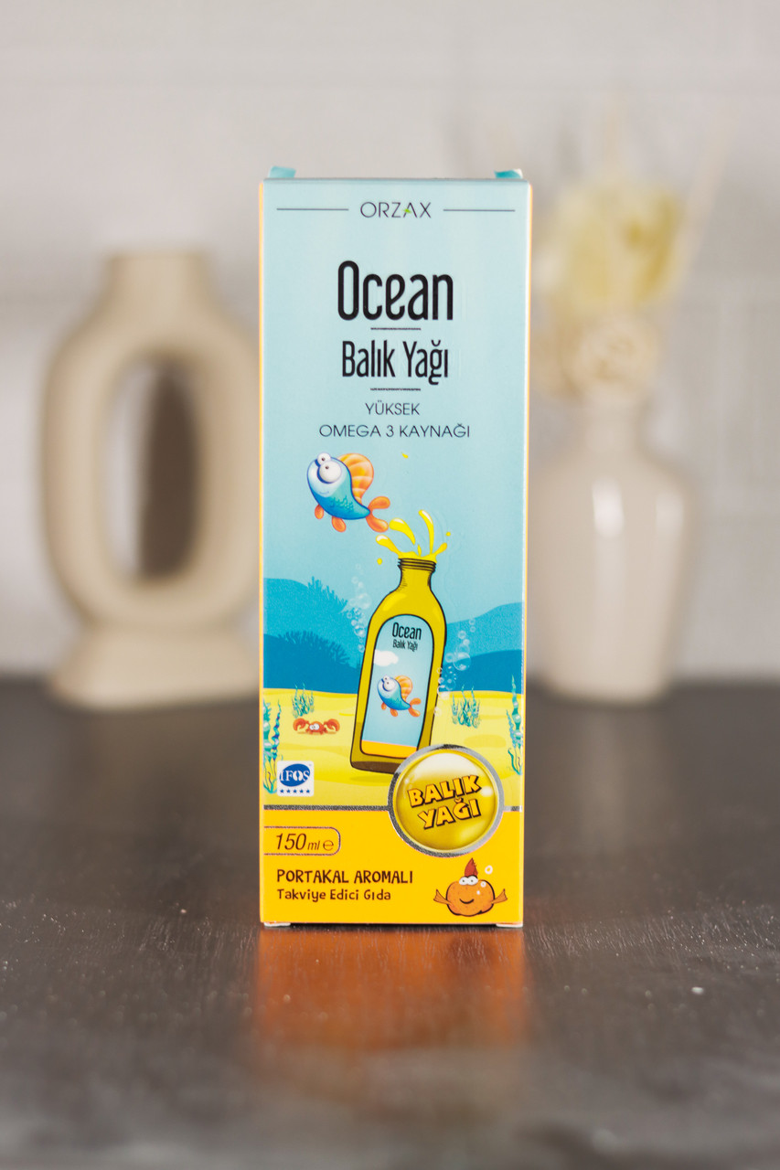 ORZAX Ocean Oil Fish Source Omega-3 Orange - фото 1 - id-p114713510