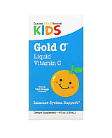 California GOLD Nutrition витамин C в жидкой форме для детей, класса USP, вкус терпкого апельсина, 118 мл.