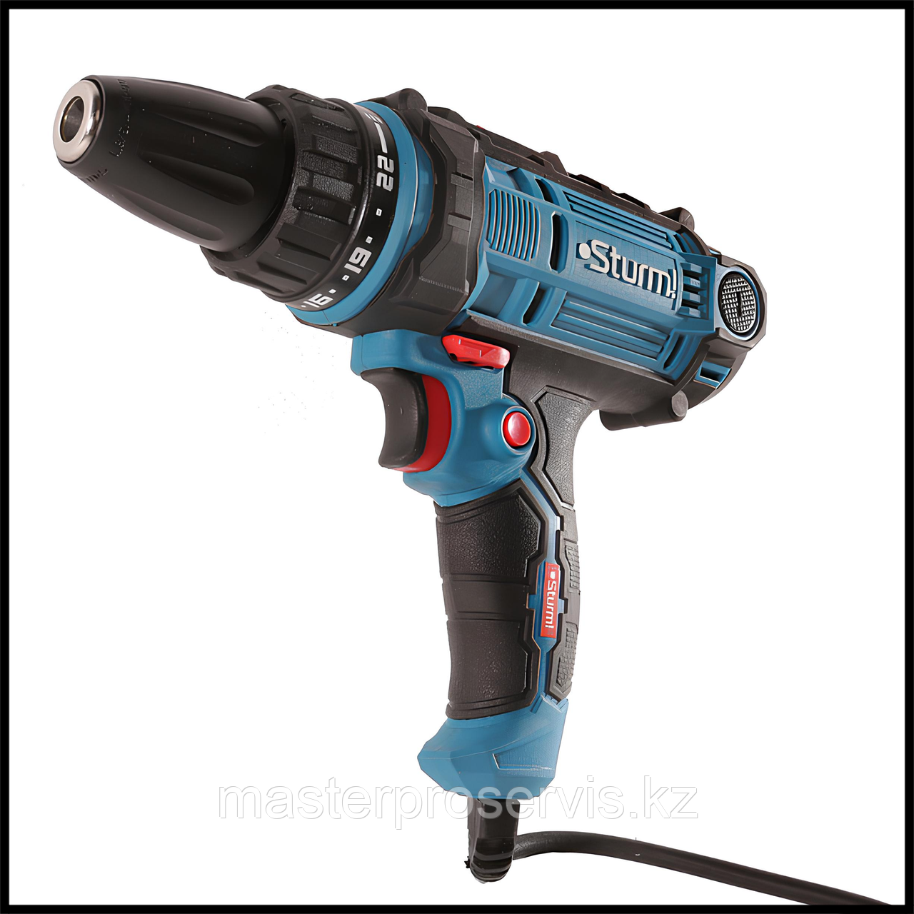 ID2150P Дрель шуруповерт Sturm! "Проф", 2 скор, патрон 10 мм, 22+1, 45 Нм, ШНУР 5 М, шт