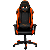 Кресло для геймеров Canyon Deimos CND-SGCH4 черно-оранжевое - фото 1 - id-p114397063