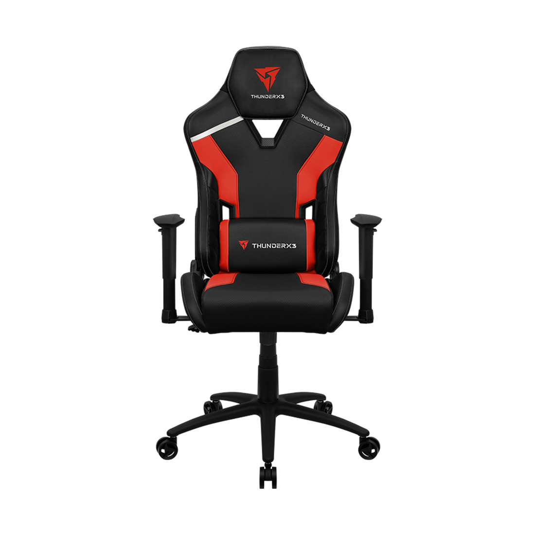 Игровое компьютерное кресло с подсветкой ThunderX3 TC3-Ember Red - фото 2 - id-p114397417