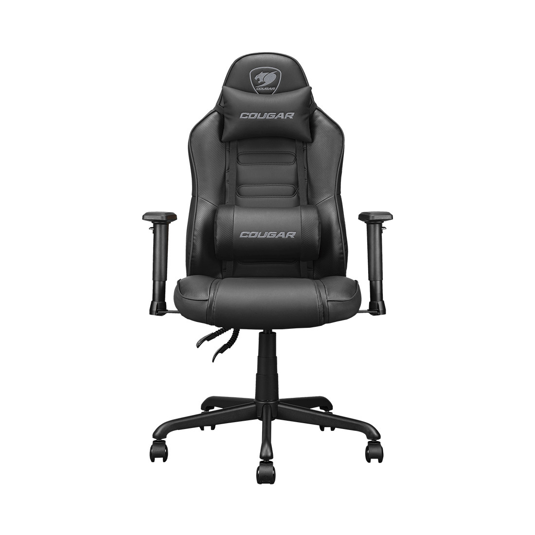 Игровое кресло компьютерное эргономичное Cougar Fusion S Black - фото 2 - id-p114397431