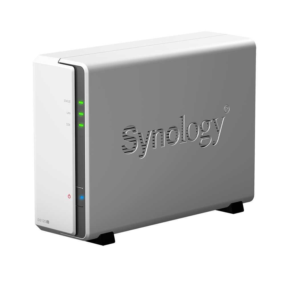 Сетевой NAS сервер 1 отсек для HDD домашнего использования DS120j Synology - фото 6 - id-p114560449