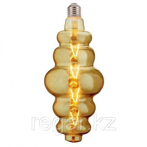 Лампа Filament led ORIGAMI 8W E27 2200K Янтар/2400К титан
