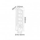 Светильник уличный консольный на солнечной батарее с датчиком движения LED GRAND-200, фото 2