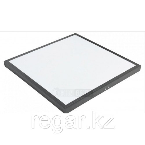 Светильник светодиодный накладной PULSAR-48 600*600 SMD LED 48W 6400K черный