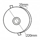 Светильник светодиодный встраиваемый VALENTINA-36 36W белый, фото 5