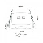 Светильник под лампу MR16 SARDUNYA-S, фото 3