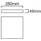 Светильник светодиодный накладной ANDREA/S-20 20W IP 54, фото 3