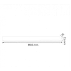 Подвесной линейный светильник "FORTUNE10-80" 80W 4000K (Черный), фото 2