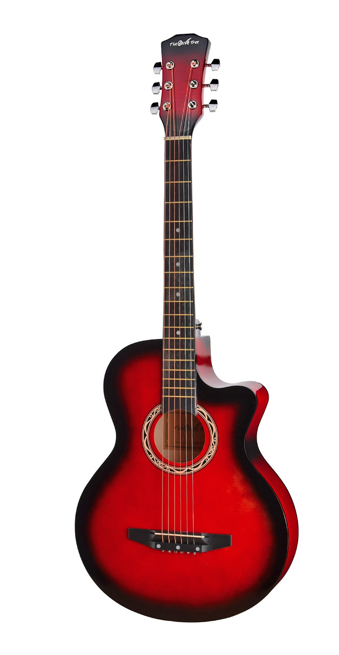 Акустическая гитара с вырезом The Olive Tree R38 RD