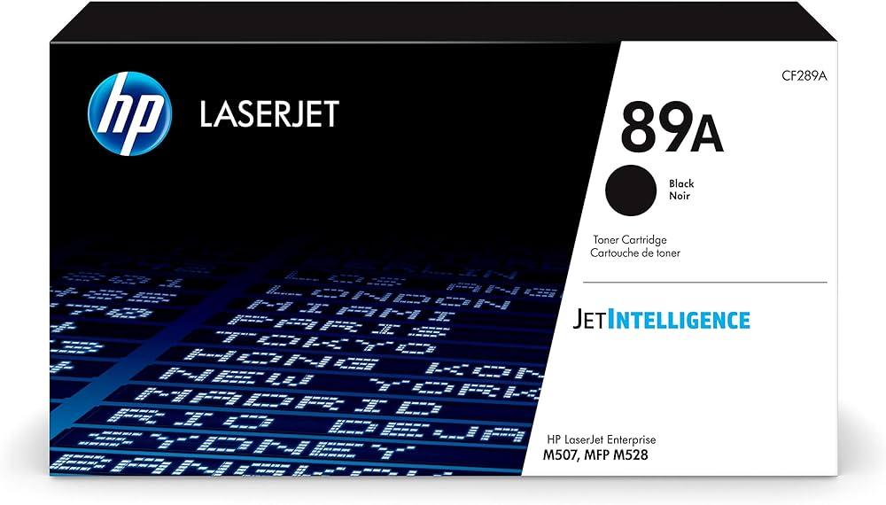 Тонер-картридж 89A Black LaserJet для LaserJet M507/M528 CF289A