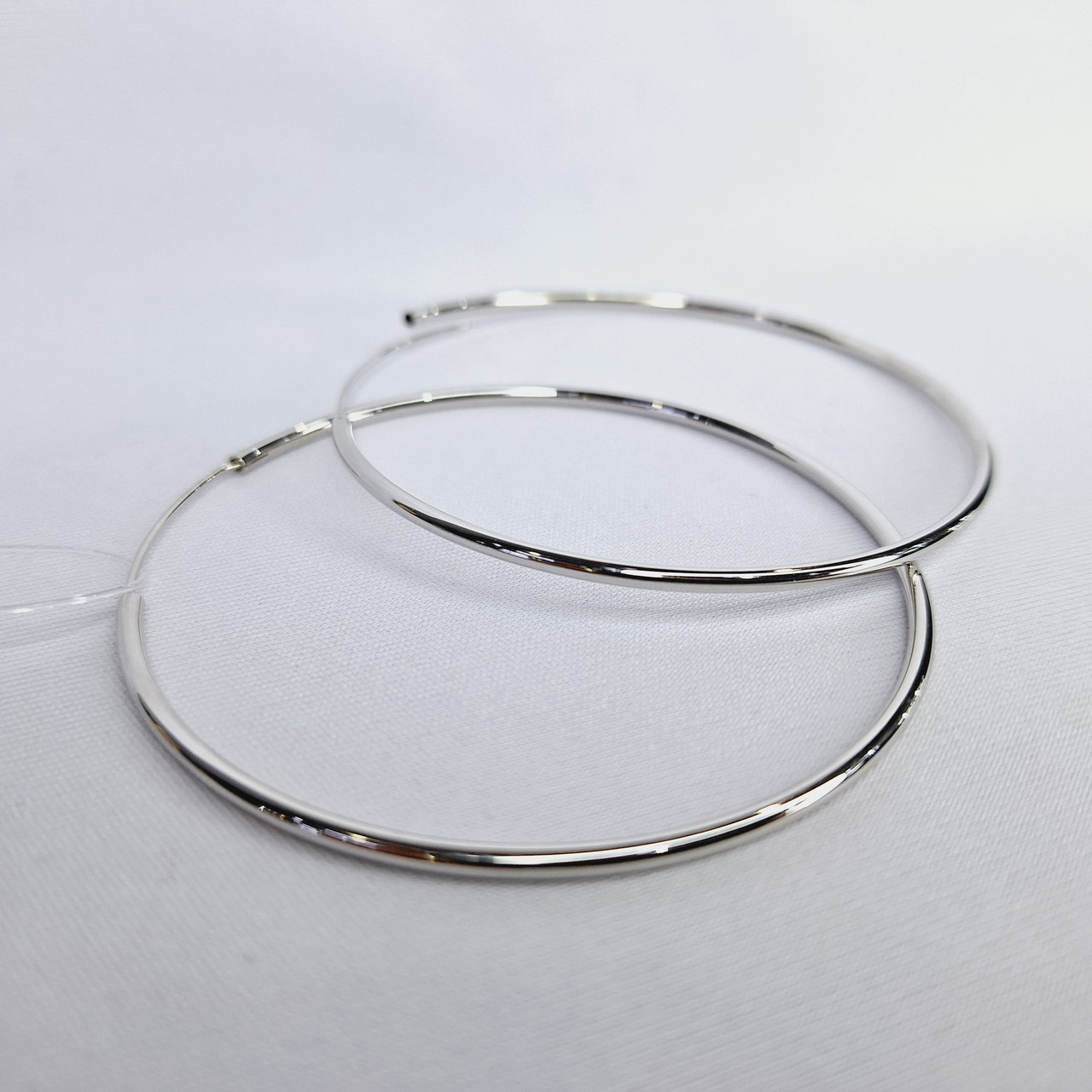 Серьги из серебра с фианитами M741 вставка без вставок, фото 1