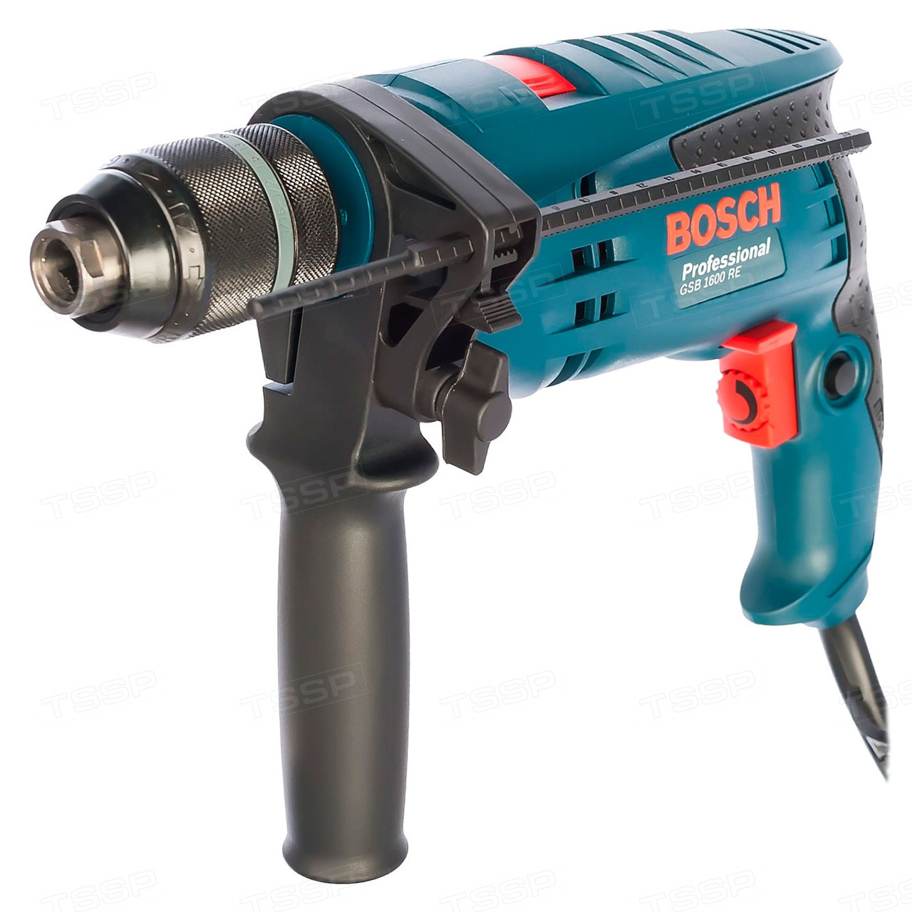 Дрель ударная Bosch GSB 1600 RE Professional БЗП 0601218121 - фото 1 - id-p114722539