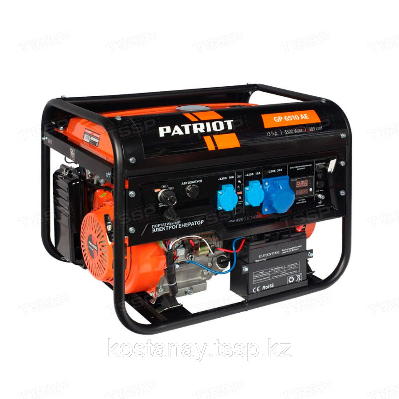 Бензиновый генератор PATRIOT GP-6510AE 474101580 - фото 1 - id-p114723788