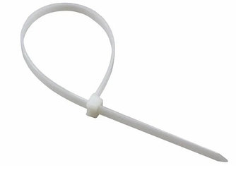 Стяжка кабельная (2,5*200), белая