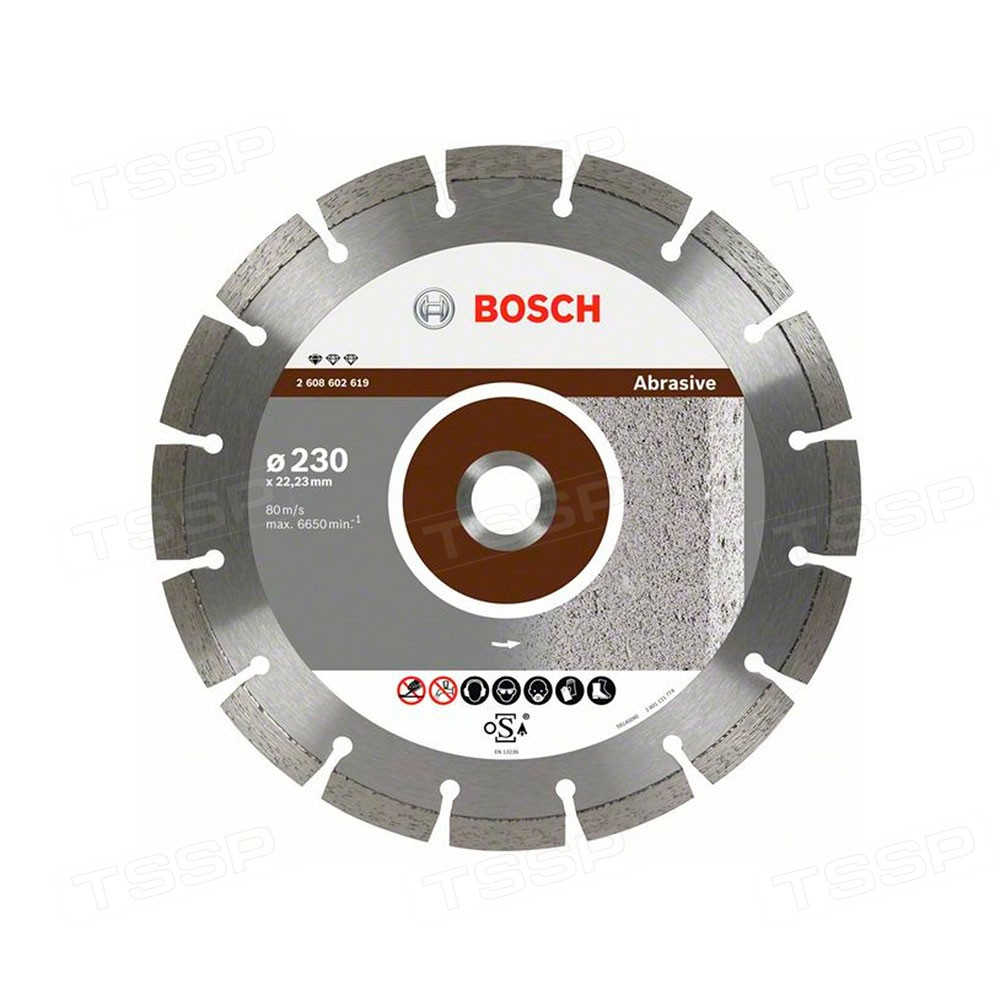 Алмазный диск Bosch 180*22,23 Professional for Abrasive 2608602618 - фото 1 - id-p114725891