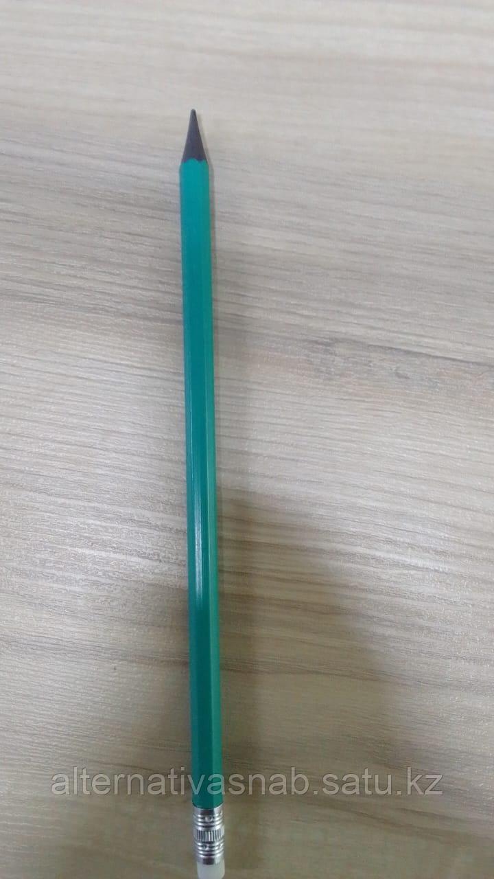 Простой карандаш зеленый - фото 1 - id-p114726745