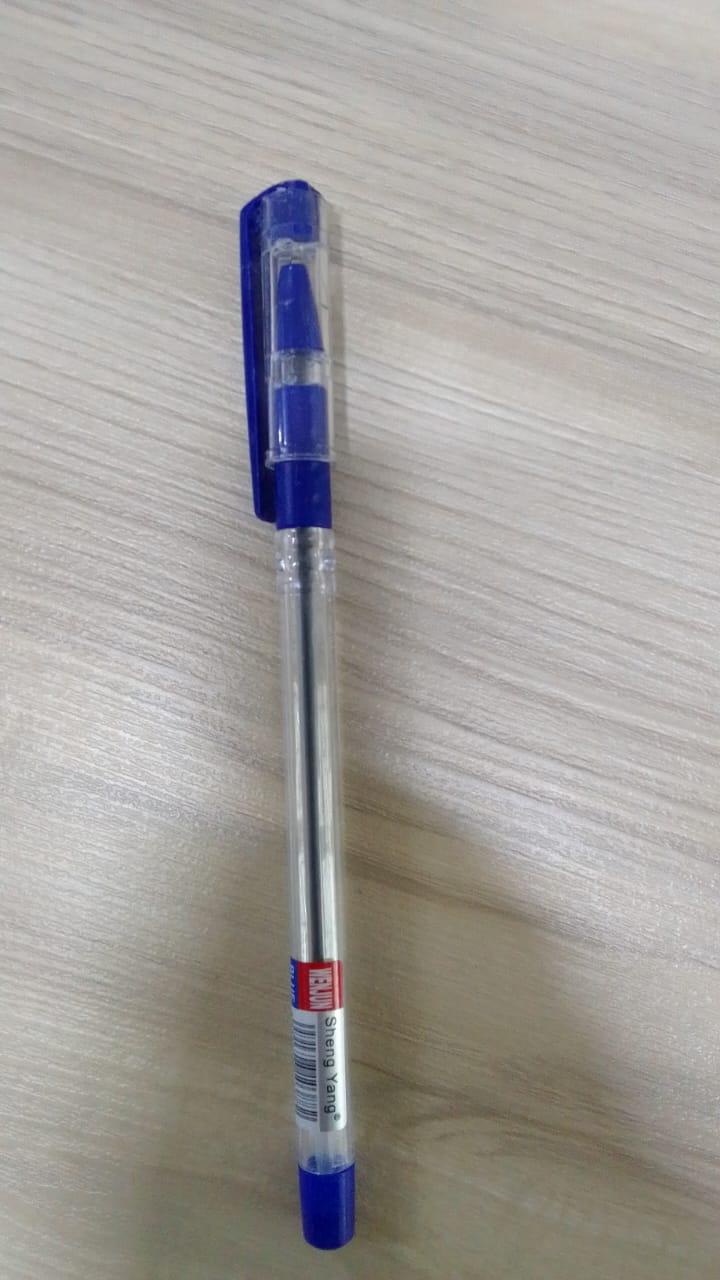 Ручка шариковая синяя - фото 1 - id-p114727156