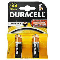 Батарейки Durasel, AA, LR6, MN1500, блистер 2шт