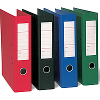 Папка-регистратор А4, ПВХ, 80мм, цвета ассорти