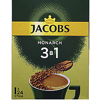 Кофе Jacobs 3в1, растворимый, 24 пакетика