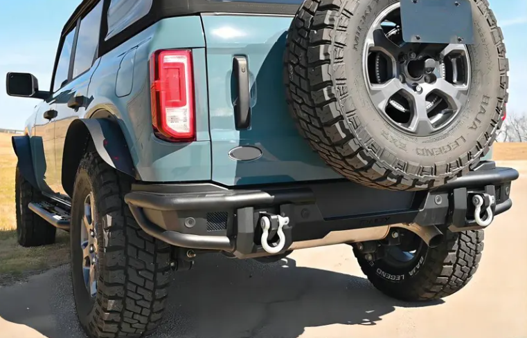 Силовой задний бампер для Ford Bronco VI (U725) 2021-2024+ - фото 1 - id-p114729005