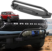 Силовой передний бампер под лебедку для Ford Bronco VI (U725) 2021-2024+