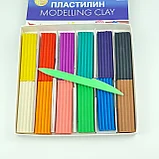 Пластилин "Луч", 12 цветов, фото 5