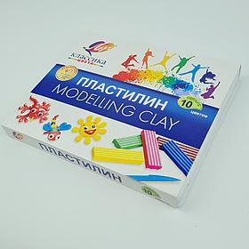 Пластилин "Луч", 10 цветов