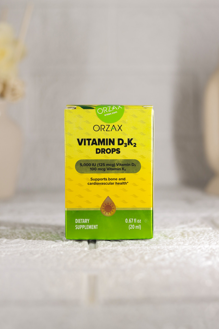 ORZAX Vitamin D3K2 drops - фото 1 - id-p114729042