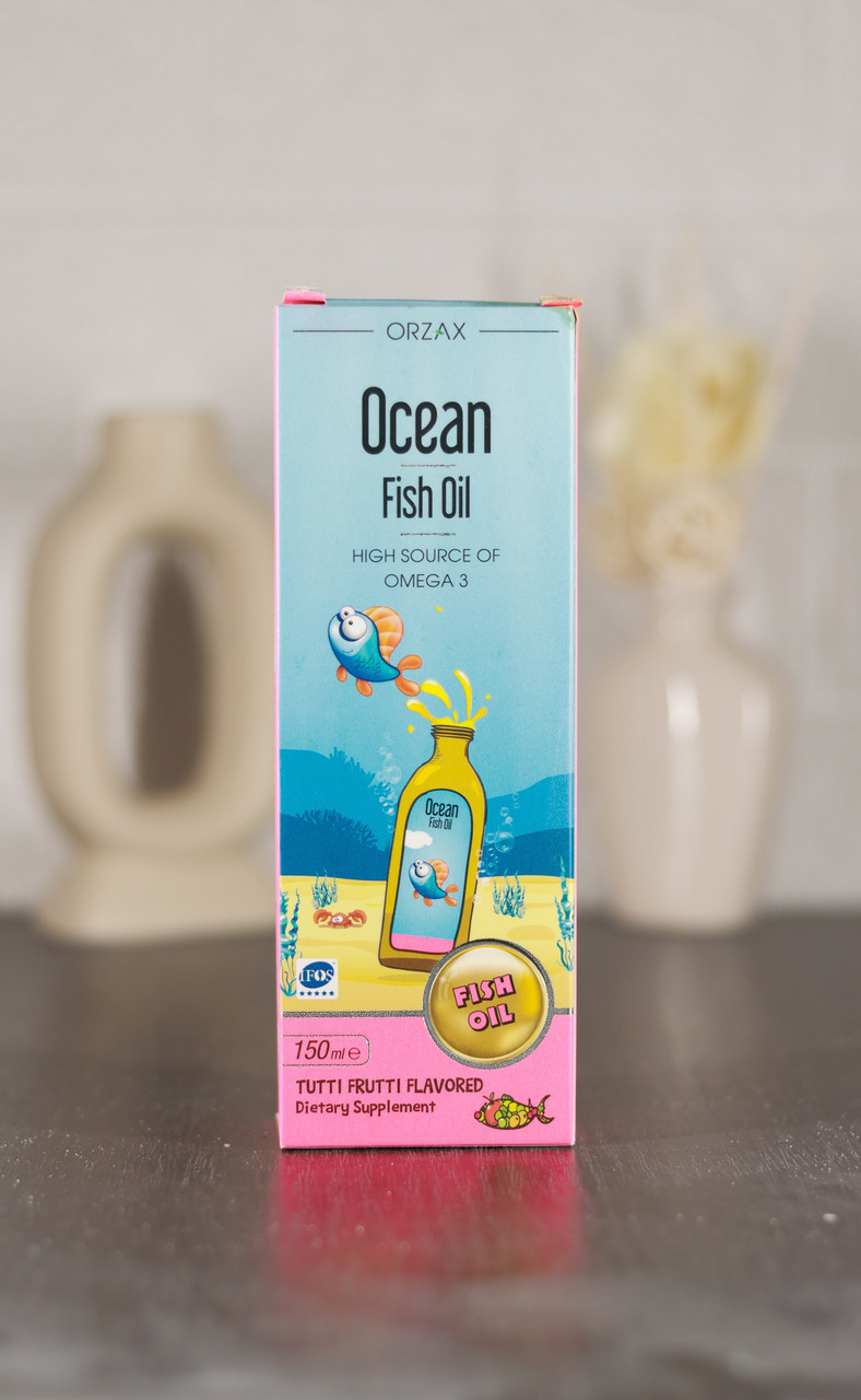 ORZAX Ocean Fish Oil Tutty frutty flavored - фото 1 - id-p114729085