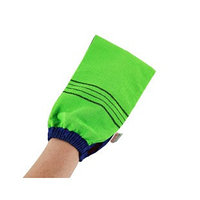 Варежка-массажер из вискозы Body Glove Towel, зеленая