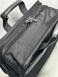 Мужская  деловая сумка- портфель из текстиля  "NUMANNI" (высота 30 см, ширина 41 см, глубина 11 см), фото 10