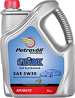 Моторное масло Petrovoll Stark Fully Synthetic 5W30, 4 л