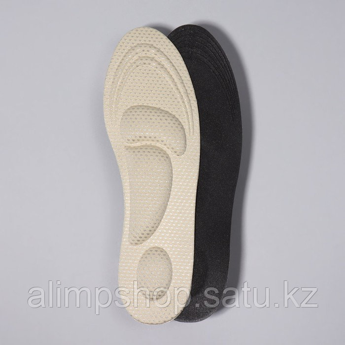 Стельки для обуви, универсальные, амортизирующие, р-р RU до 48 (р-р Пр-ля до 46), 30 см, пара, цвет МИКС - фото 6 - id-p114730799