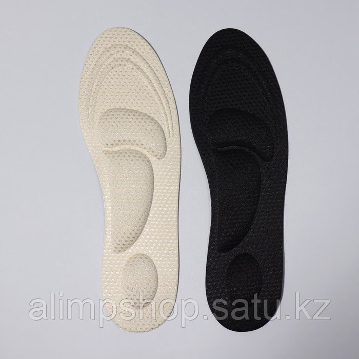 Стельки для обуви, универсальные, амортизирующие, р-р RU до 48 (р-р Пр-ля до 46), 30 см, пара, цвет МИКС - фото 9 - id-p114730799